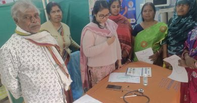 স্বাস্থ শিবির ও ইসালামিক আলোচনা সভা ভগবতিপুরে